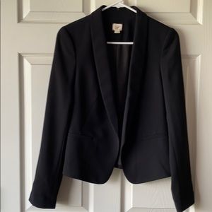 Black fashion blazer